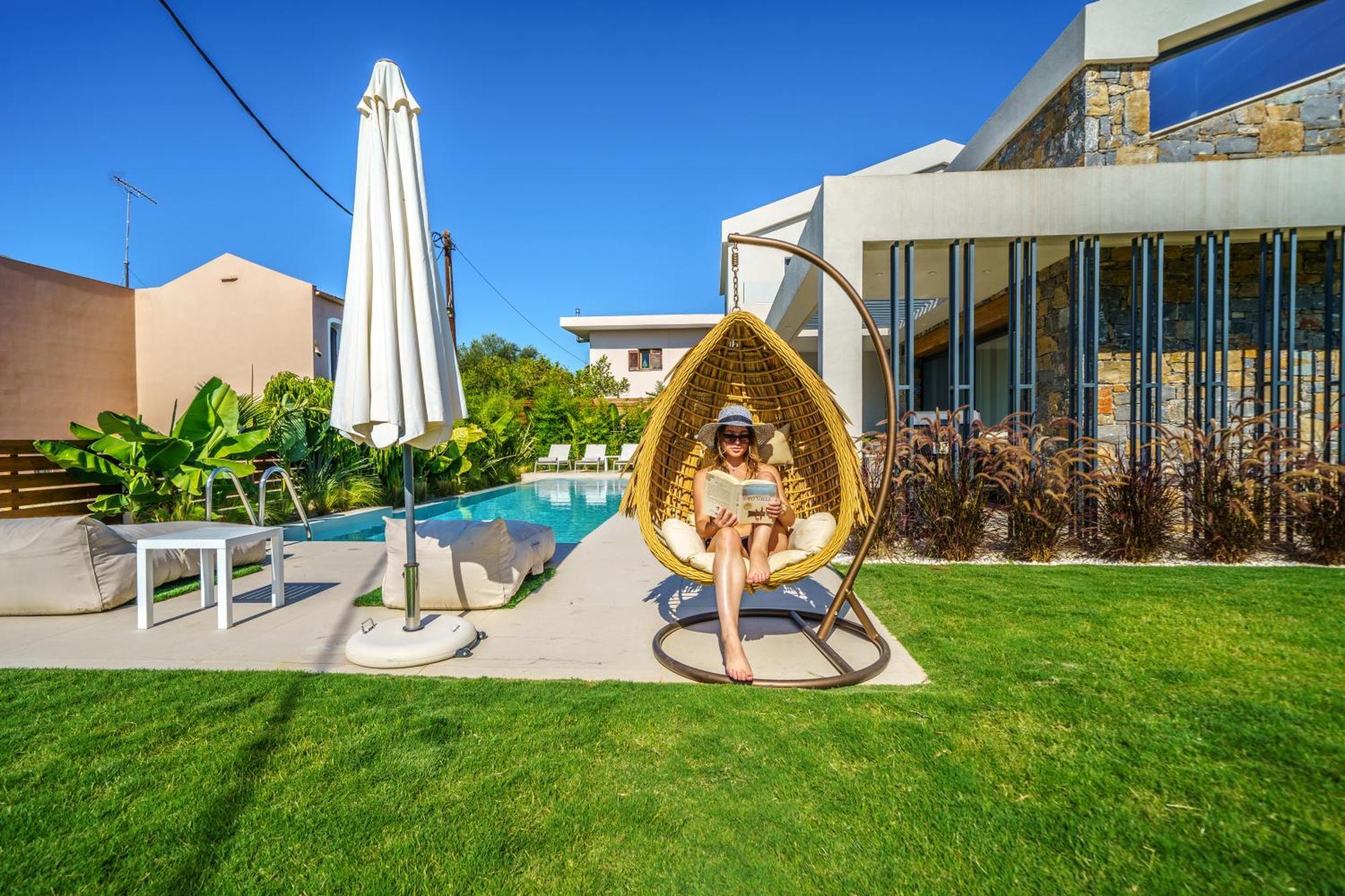 Villa Olira Alikianos Bagian luar foto