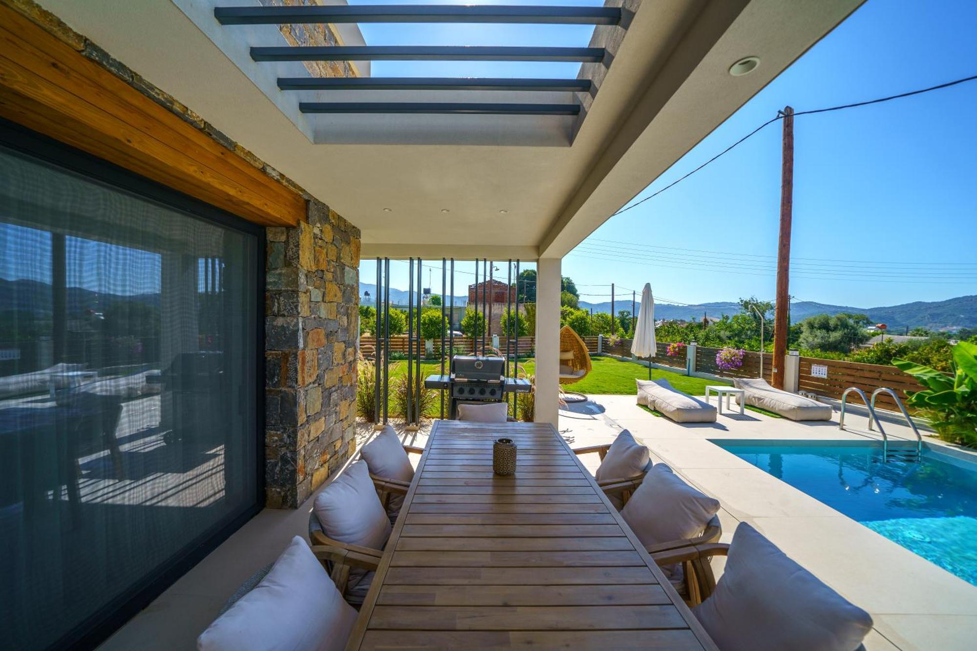 Villa Olira Alikianos Bagian luar foto
