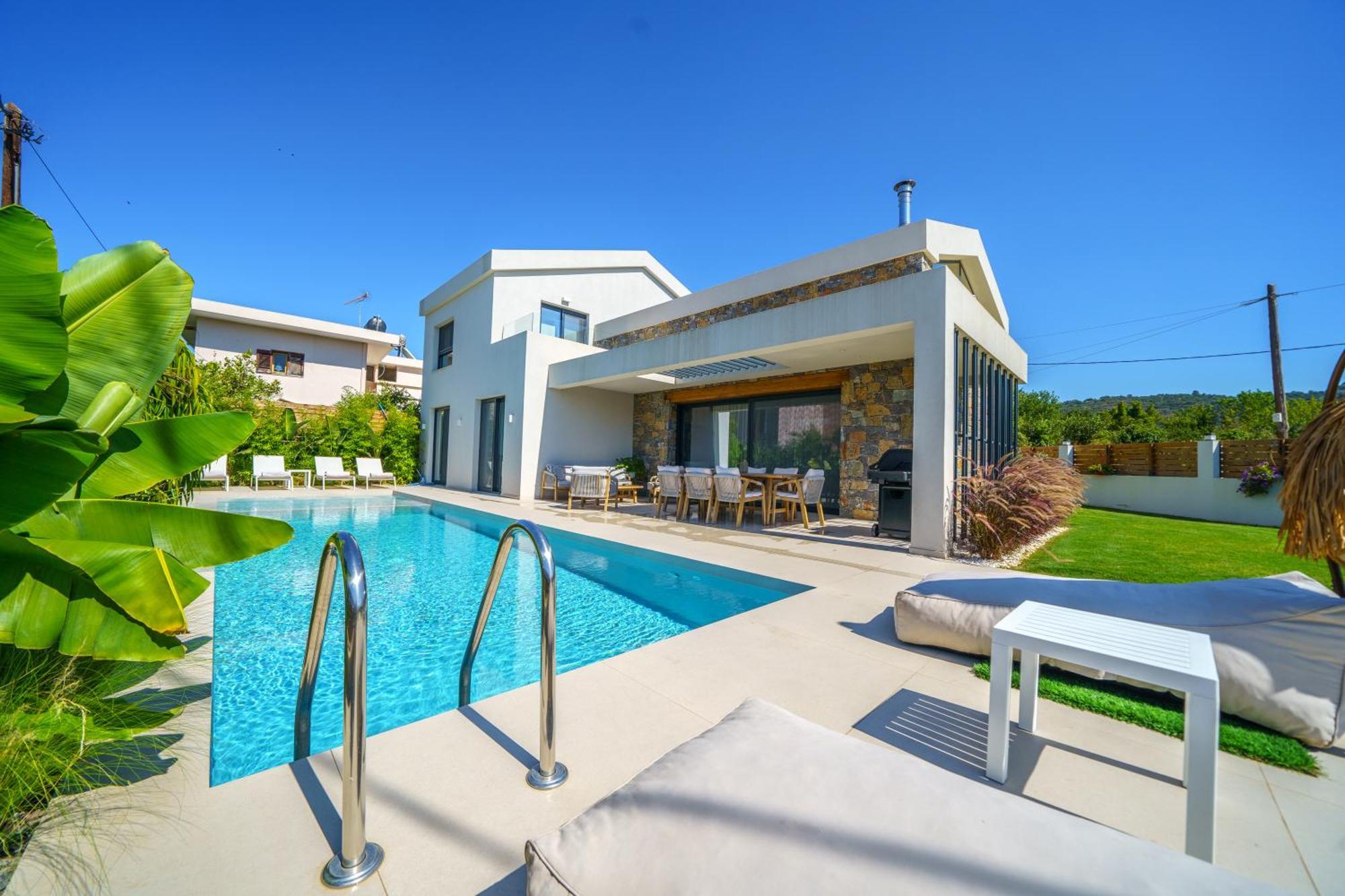 Villa Olira Alikianos Bagian luar foto